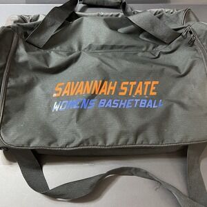 Nike Savannah State Women's Basketball Black Duffle Bag w/ Strap Athletic Sports